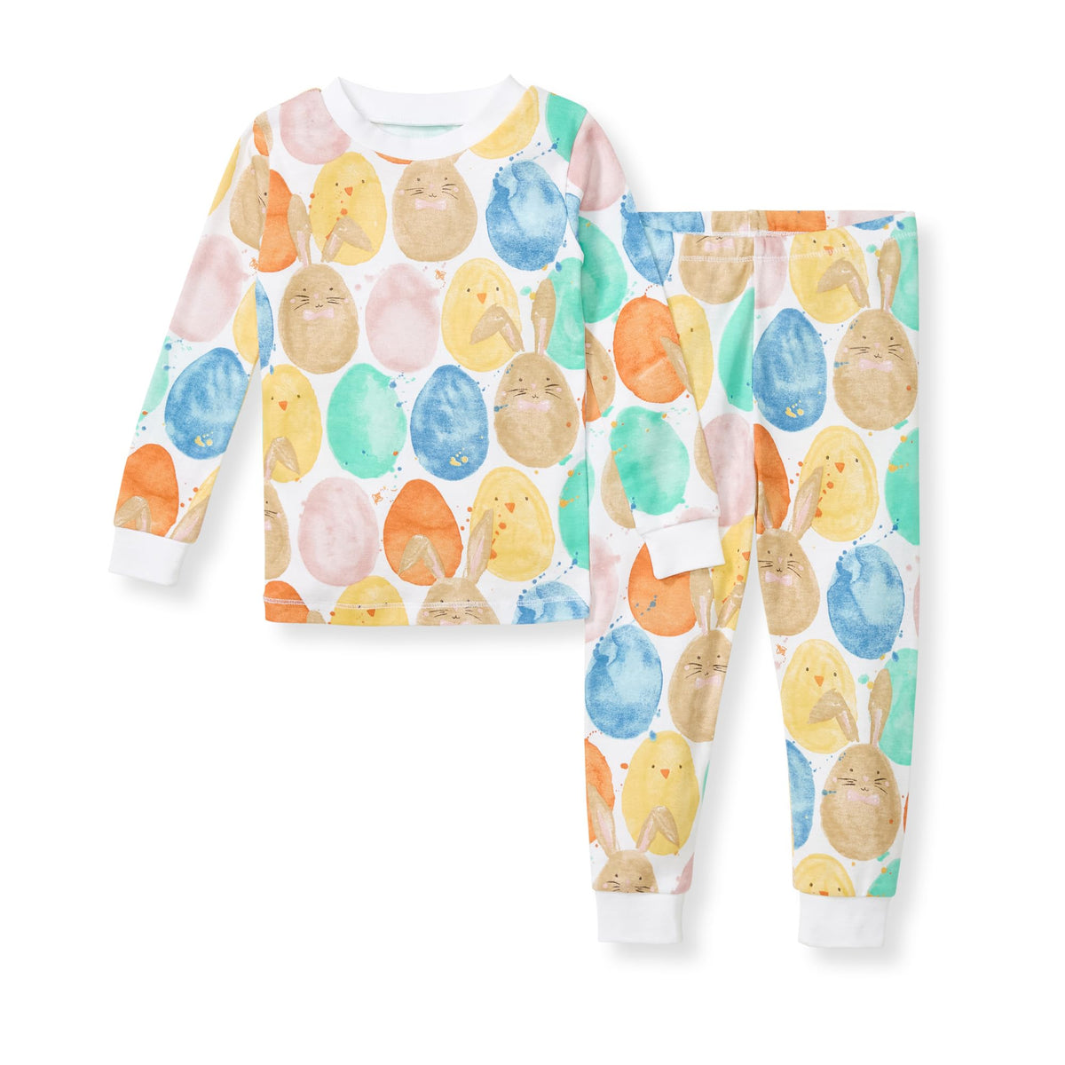 Burt's Bees Baby Girls Organic Cotton Pajamas, Toddler PJ Set, 2-PC