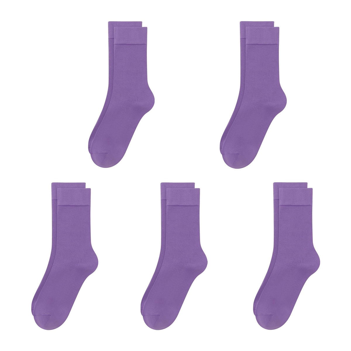 SERISIMPLE Viscose Bamboo Kids Crew Socks School Anti Odor Socks for Boys Girls Uniform Light Weight Flat Seam Socks 5 Pairs