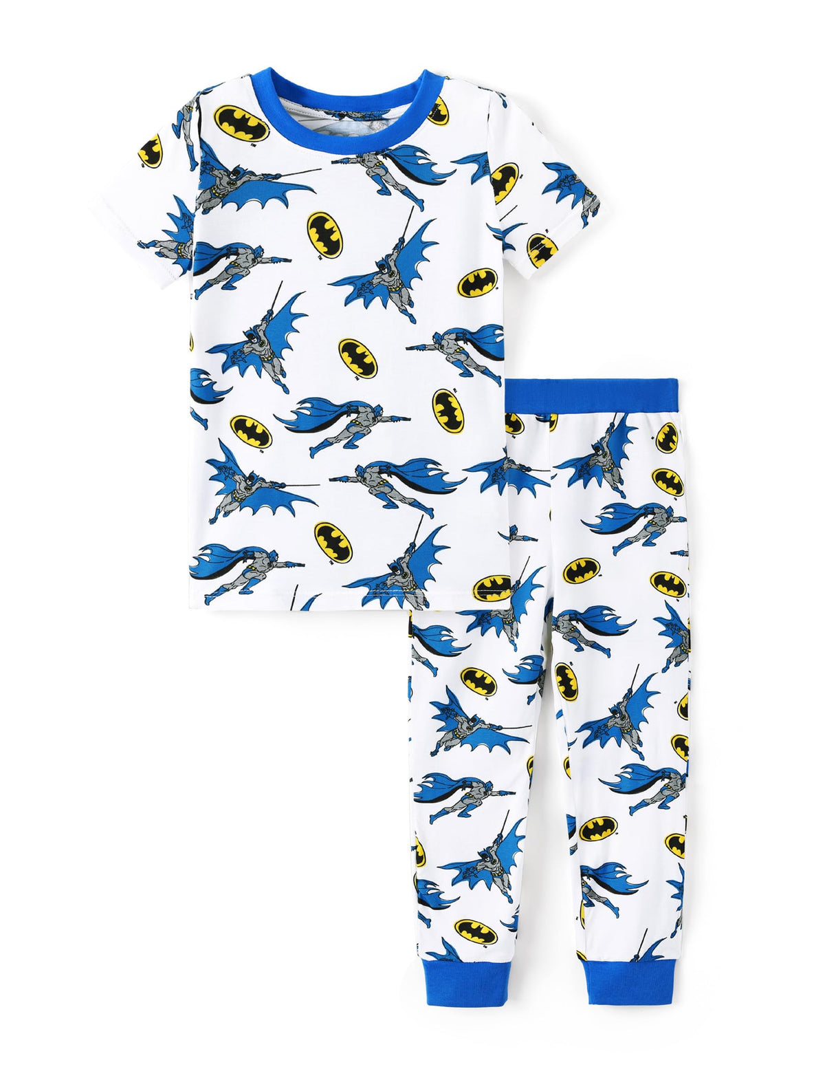 DC Comics Justice League Viscose from Bamboo Boy Superman Batman Pajama Set