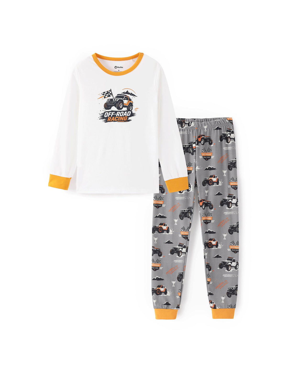 PATPAT Boys Pajamas 2 Piece PJs Set T-shirts with Shorts 6-12 Years