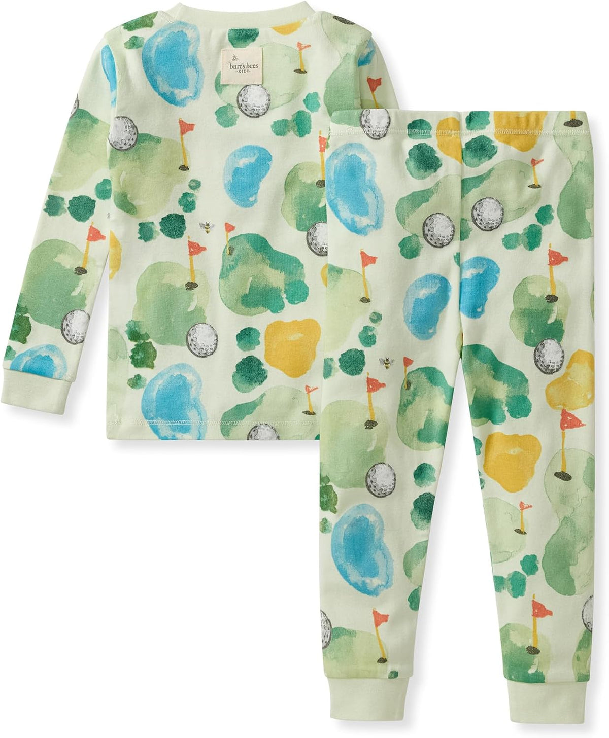 Burt's Bees Baby Organic Cotton Pajamas for Boys, Toddler PJ Set