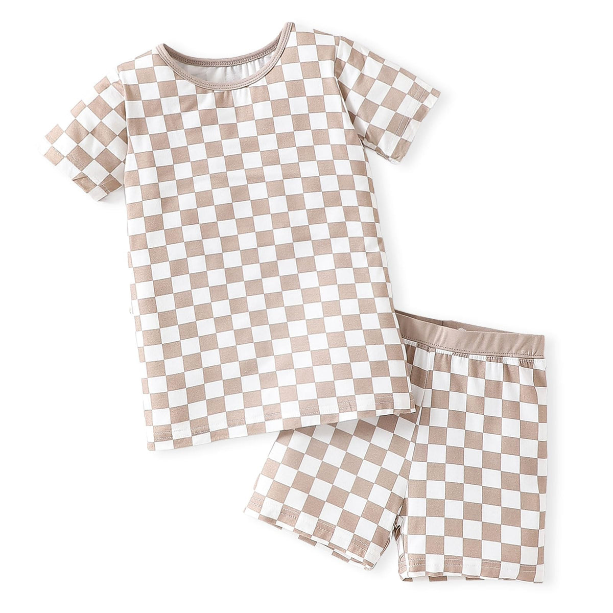 OPAWO Bamboo Pajamas Toddler Boys Summer Pajama Sets Kids Pjs 12M-8Y