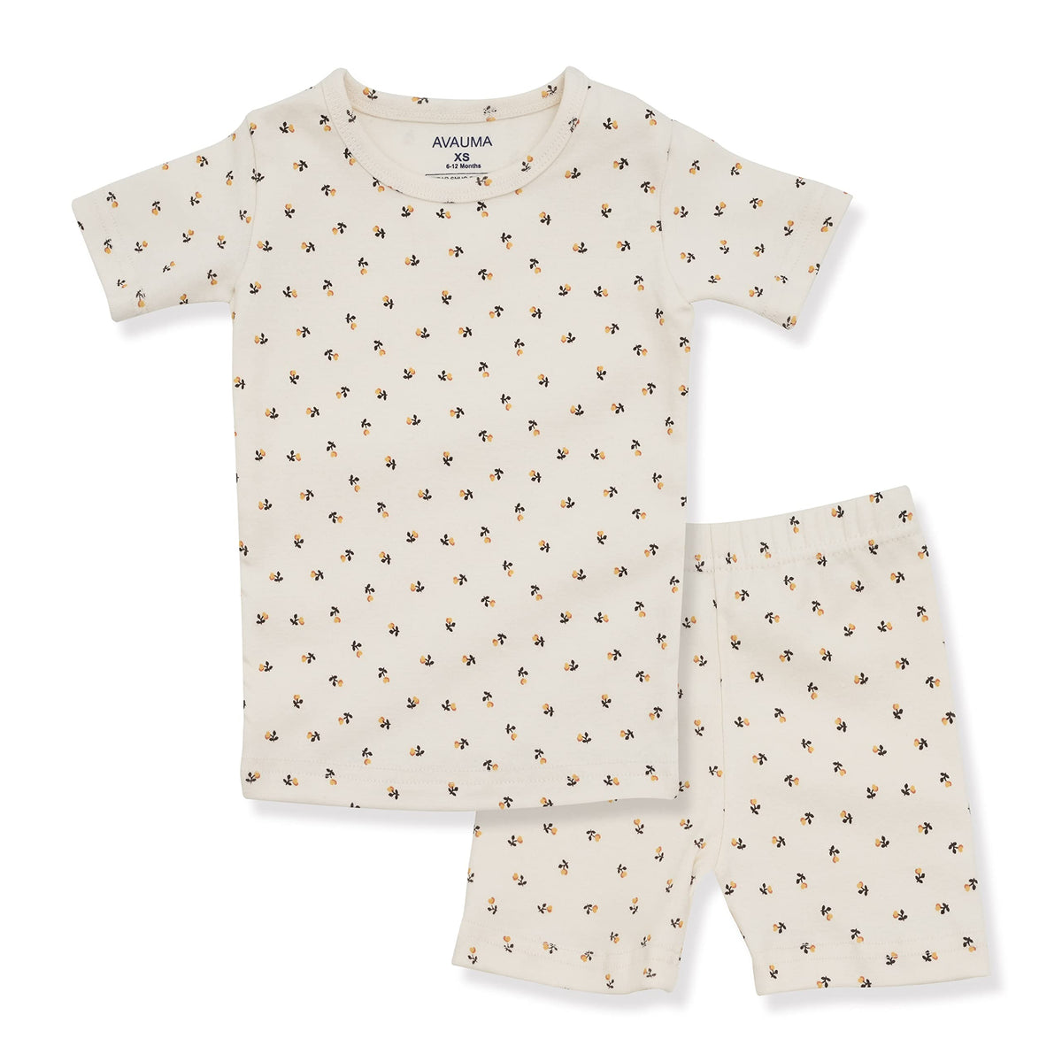 AVAUMA Baby Boys Girls Pajama Set 6M-7T Kids Cute Toddler Snug fit Pattern Design Pjs Cotton Sleepwear