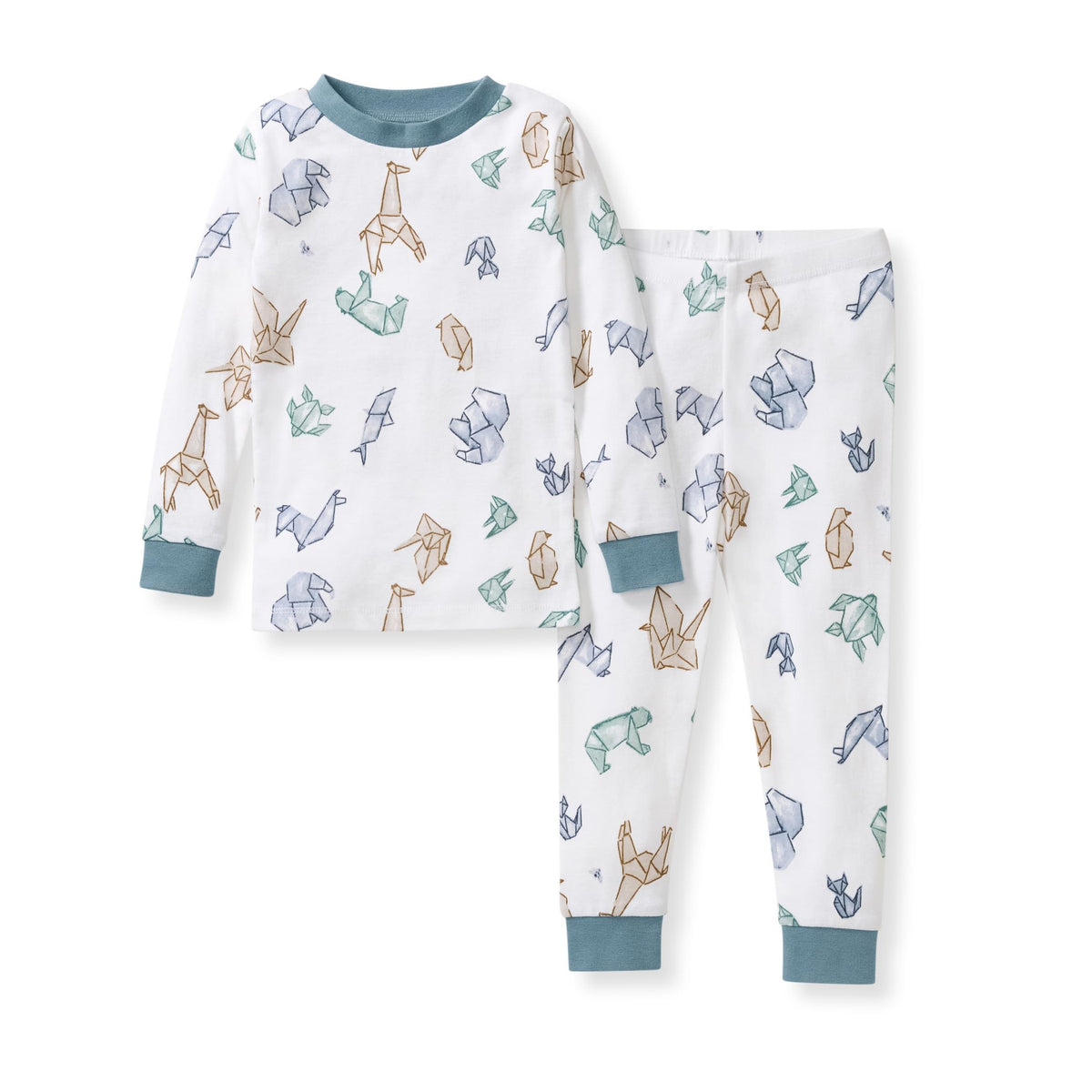 Burt's Bees Baby Organic Cotton Pajamas for Boys, Toddler PJ Set