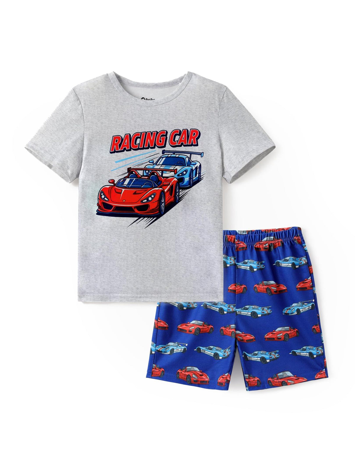 PATPAT Boys Pajamas 2 Piece PJs Set T-shirts with Shorts 6-12 Years