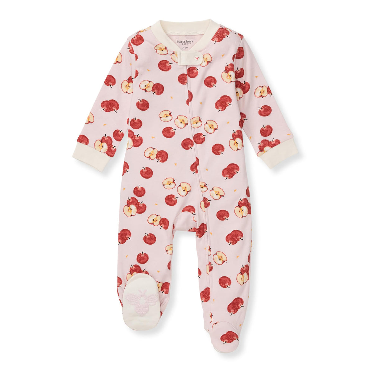 Burt's Bees Baby Boys Footless Pajamas, Sleep and Play Loose Fit, 100% Organic Cotton Soft One-piece PJs, Sizes NB to 6-9 Months