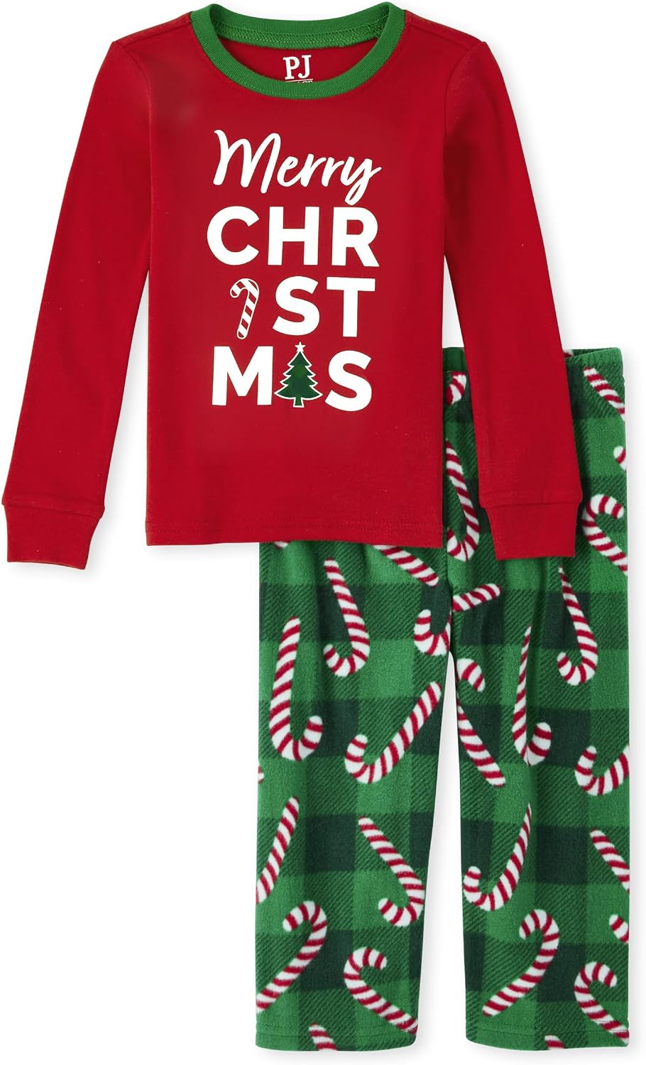 The Children's Place Baby and Family Matching Fleece Holiday Pajama Set