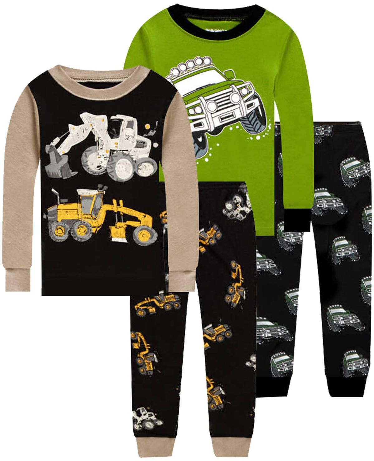 Dolphin&Fish Boy Pajamas Toddler Kids Pjs Set Cotton Soft Clothes Sleepwear