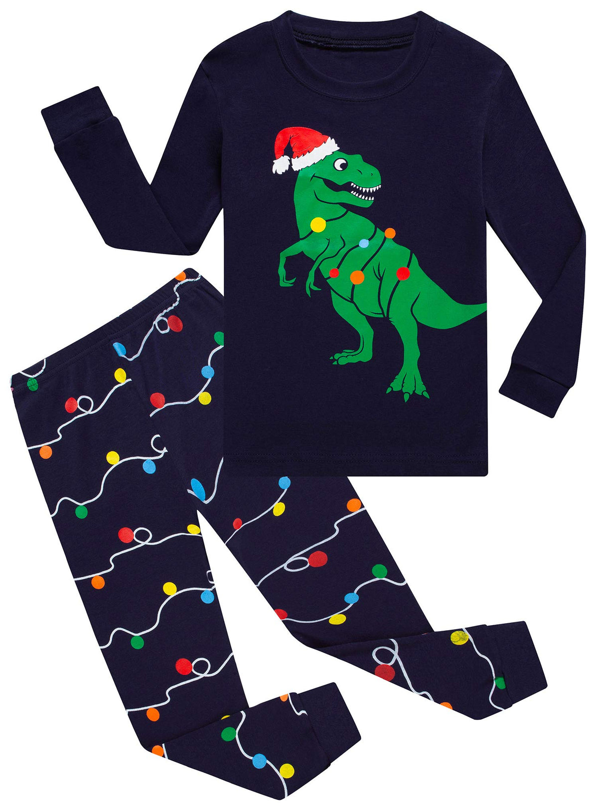 Family Feeling Little Big Boy Pajamas Sets 100% Cotton Pjs Kids Jammies