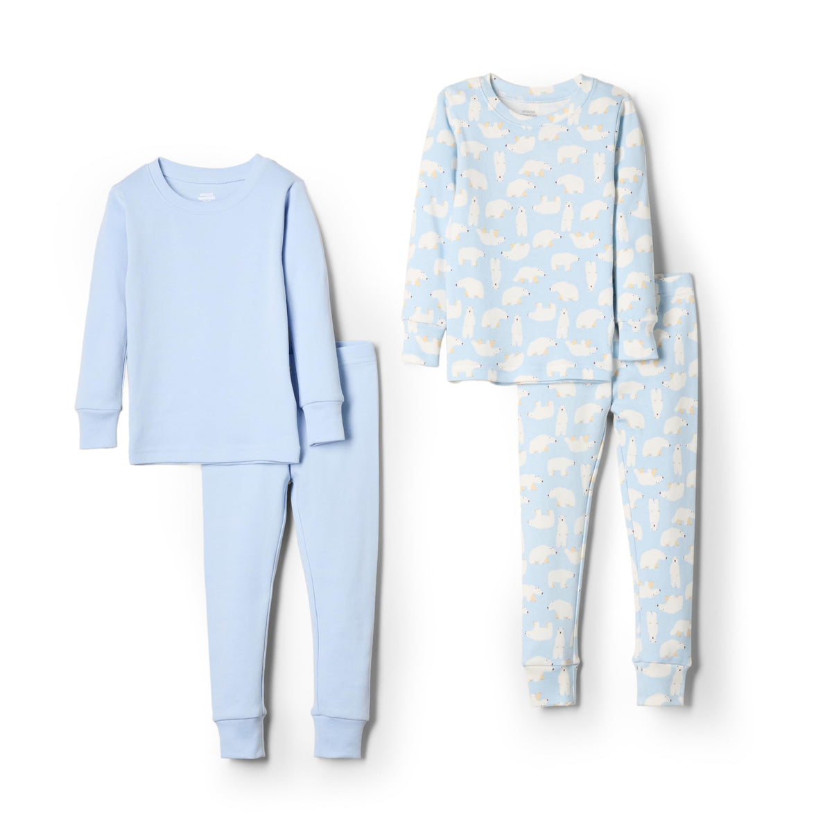 Amazon Essentials x Sofia Grainge Unisex Toddlers and Babies' Snug-Fit Cotton Pajamas, Pack of 2