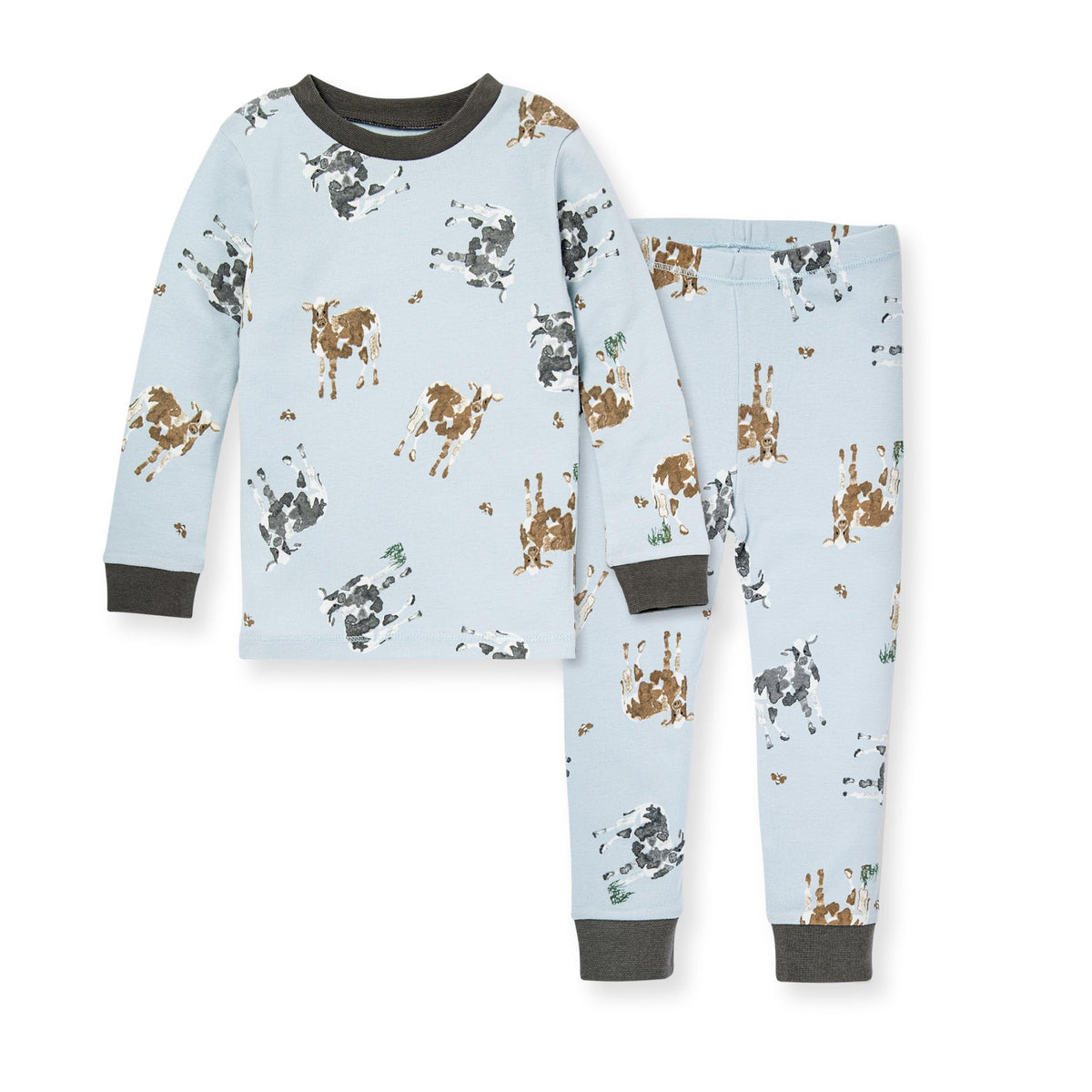 Burt's Bees Baby Organic Cotton Pajamas for Boys, Toddler PJ Set