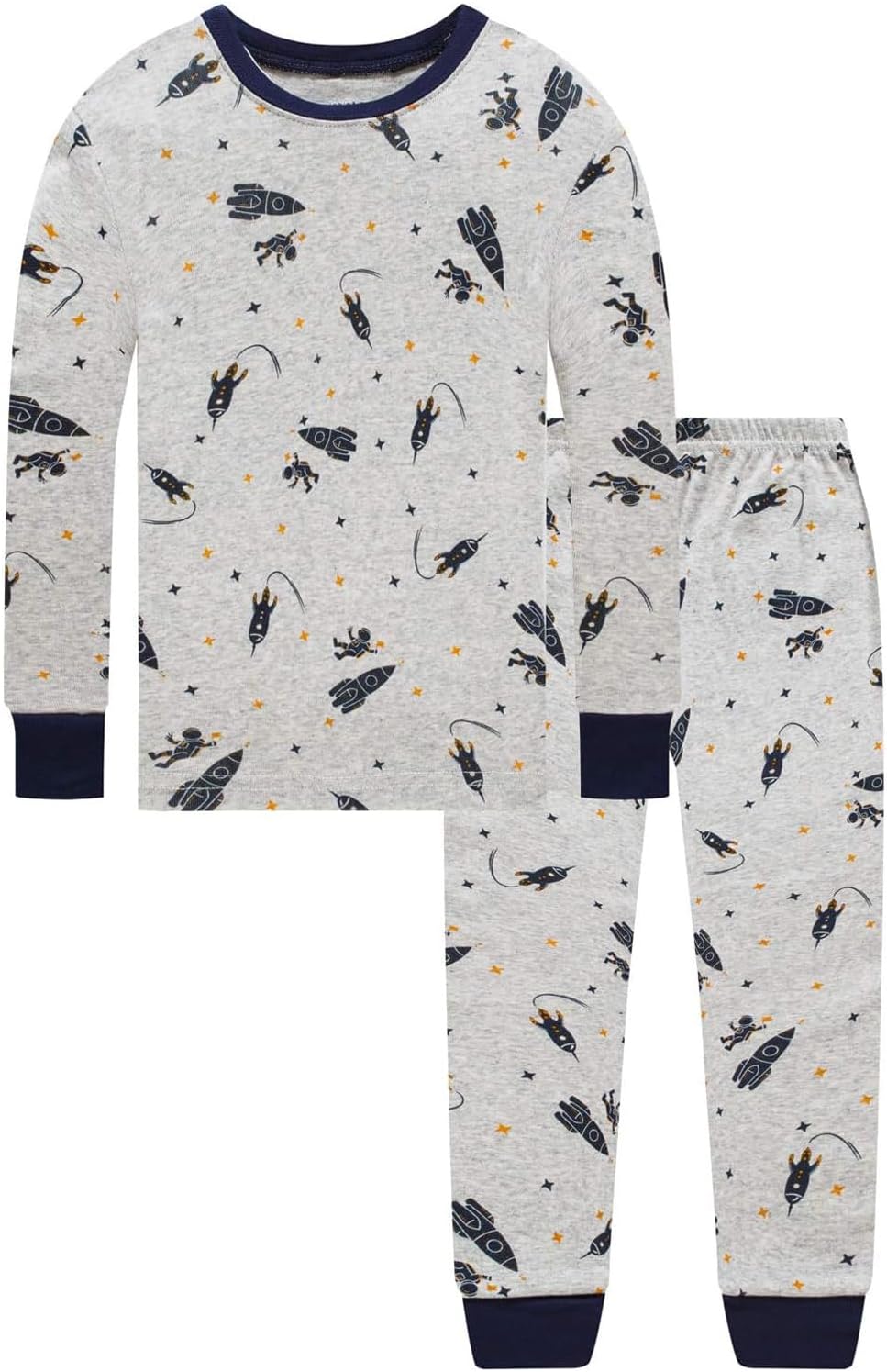 Dolphin&Fish Boy Pajamas Toddler Kids Pjs Set Cotton Soft Clothes Sleepwear
