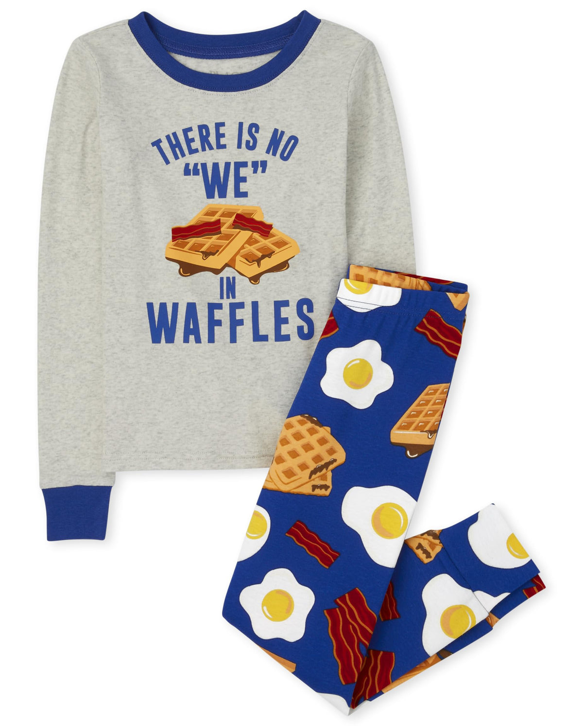 The Children's Place Boys' 100% Cotton Long Sleeve Top and Pants,2 Piece Pajama Set