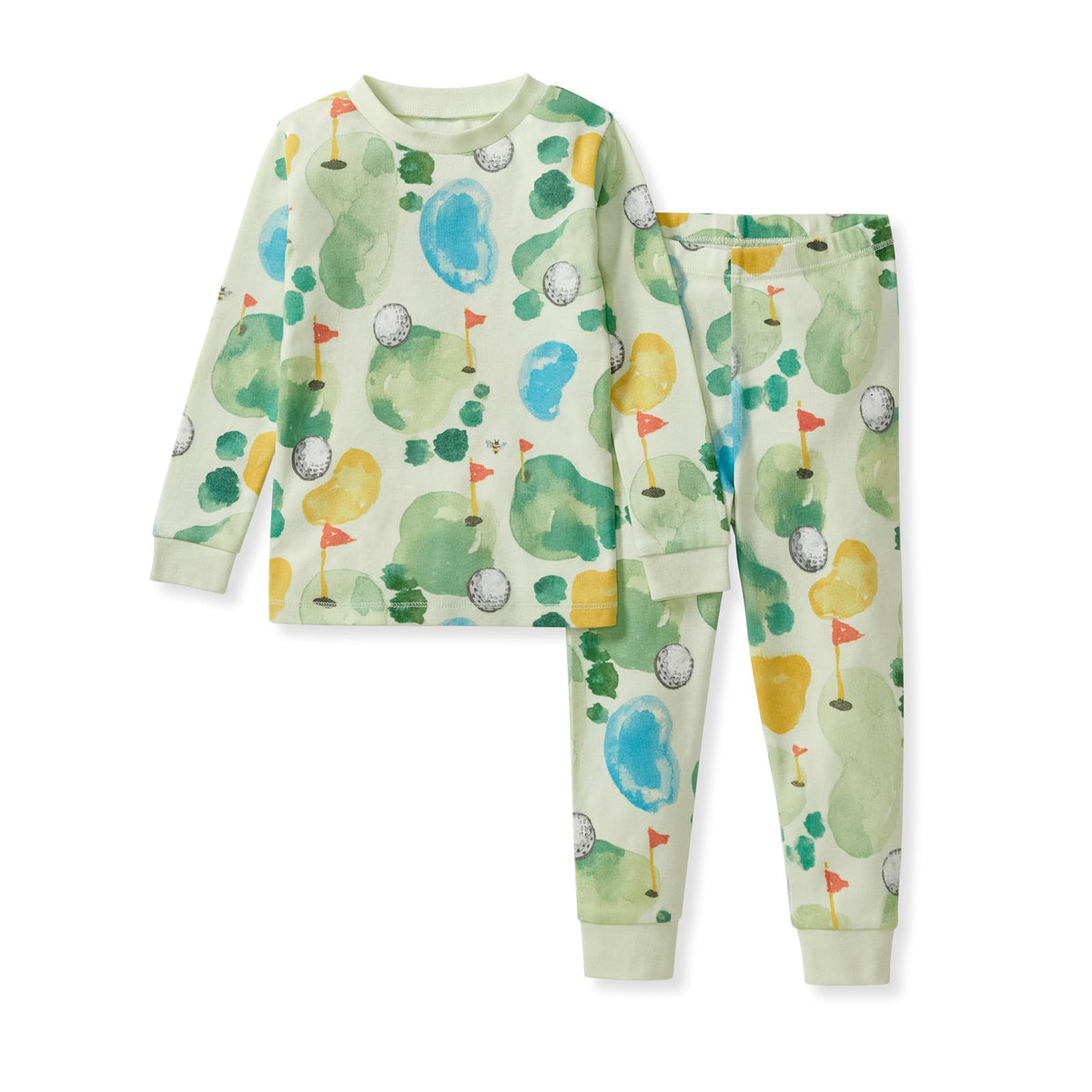 Burt's Bees Baby Organic Cotton Pajamas for Boys, Toddler PJ Set