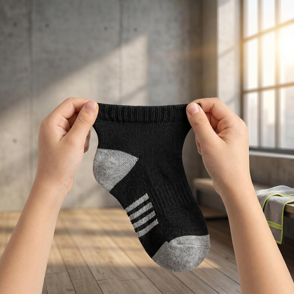 16-30 Pairs Boys Low Cut Ankle Socks Kids Crew Athletic Breathable Cushion Sole Socks for Running Hiking