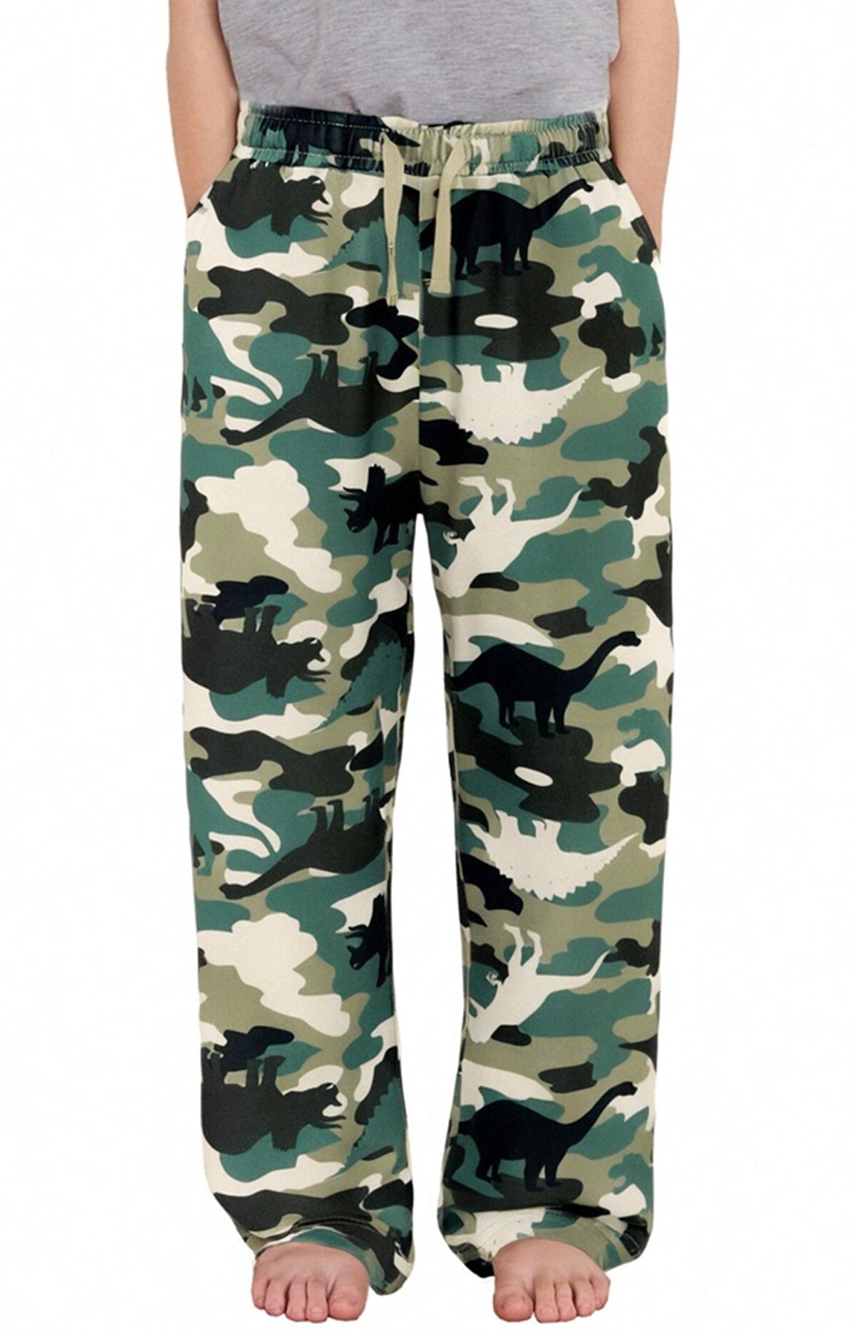 PATPAT Unisex Kids Plaid Pajama Pants Lounge Sleep Bottoms for 5–14 Years
