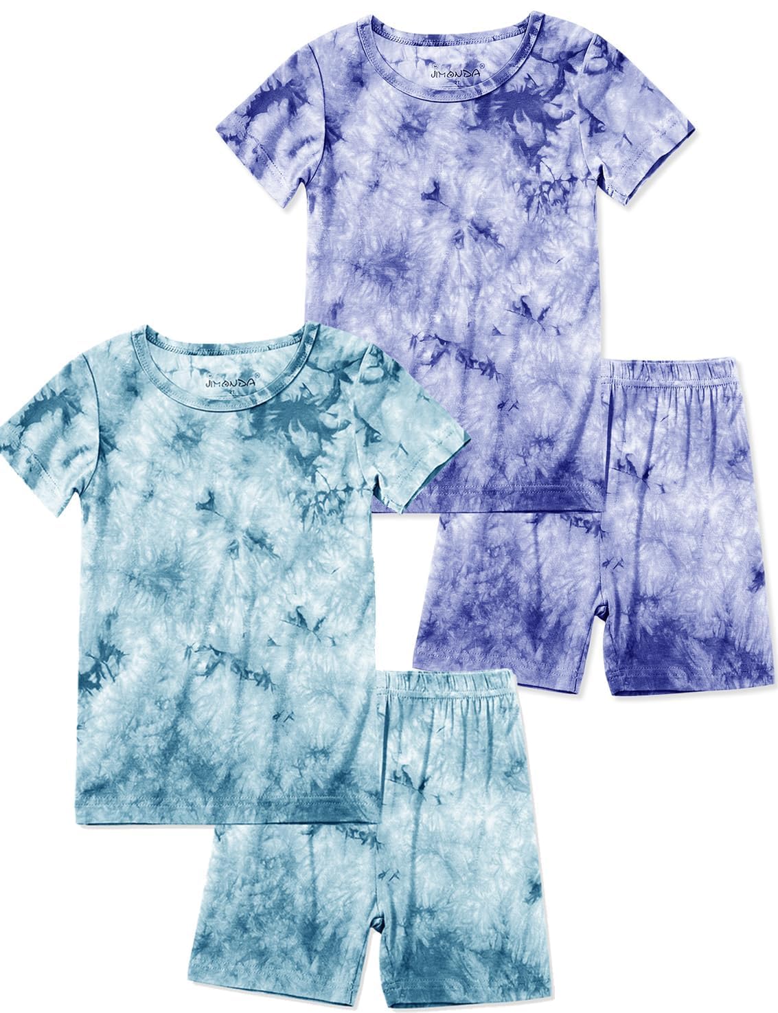 Jimonda Boys Girls Bamboo Rayon Pajamas Set Kids Sleepwear