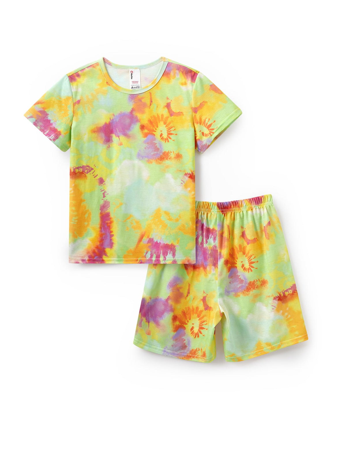 PATPAT Boys Pajamas Short Sleeve T-Shirt and Shorts 2-Piece Sleepwear
