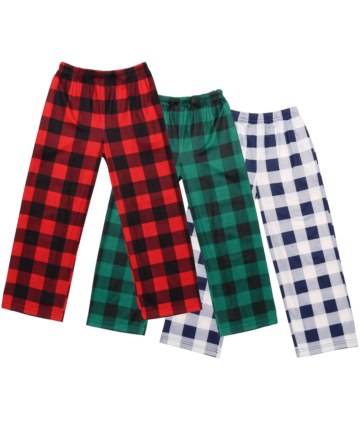 Ekouaer Boys Pajama Pants 3 Pack Sleep Kids Pajama Bottoms