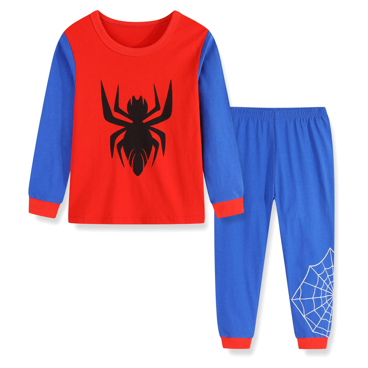 Toddler Boys Long Sleeve Rocket Dinosaur Pajamas Sets Pjs Cotton Sleepwear Infant Kids