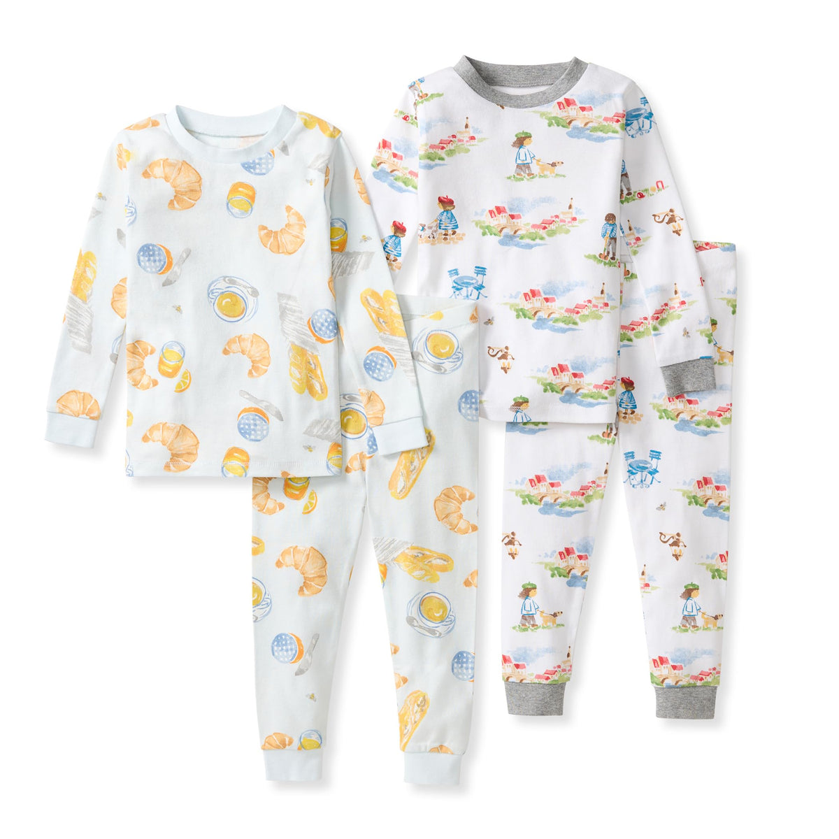 Burt's Bees Baby Organic Cotton Pajamas for Boys, Toddler PJ Set