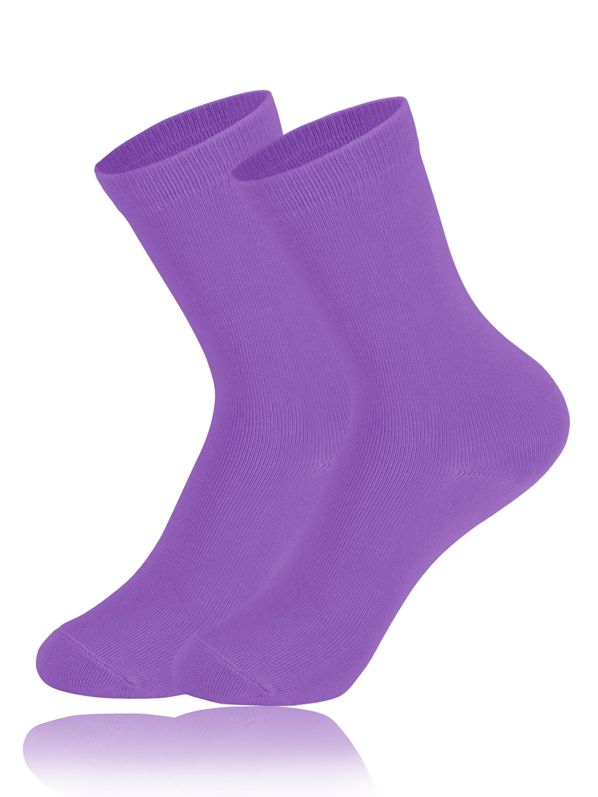 Forony Boys Girls Kids Dress Socks 6-12 Years Old Combed Cotton Anti Odor Crew Socks Quick Dry