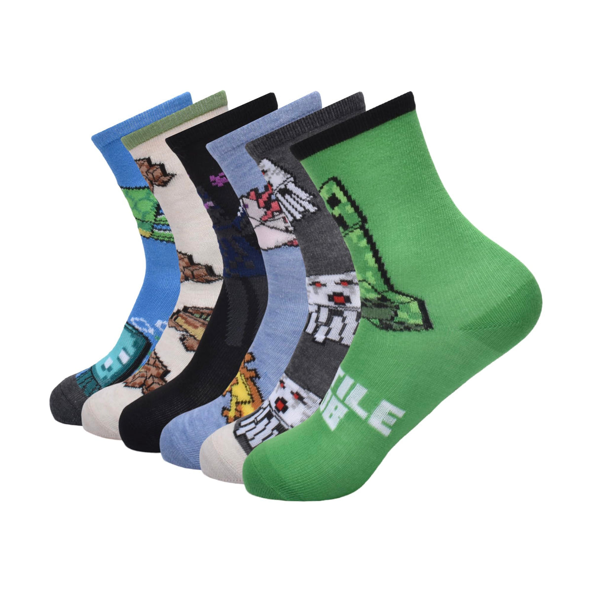 Minecraft boys Multi-pack Socks
