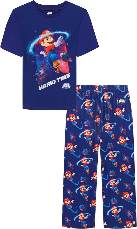 Boys' 2-piece Loose-fit Pajama Set, Soft & Comfortable