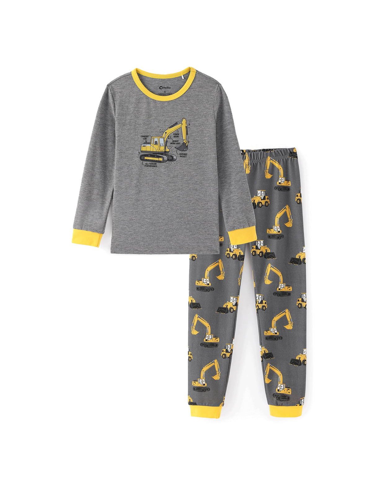 PATPAT Boys Pajamas 2 Piece PJs Set T-shirts with Shorts 6-12 Years
