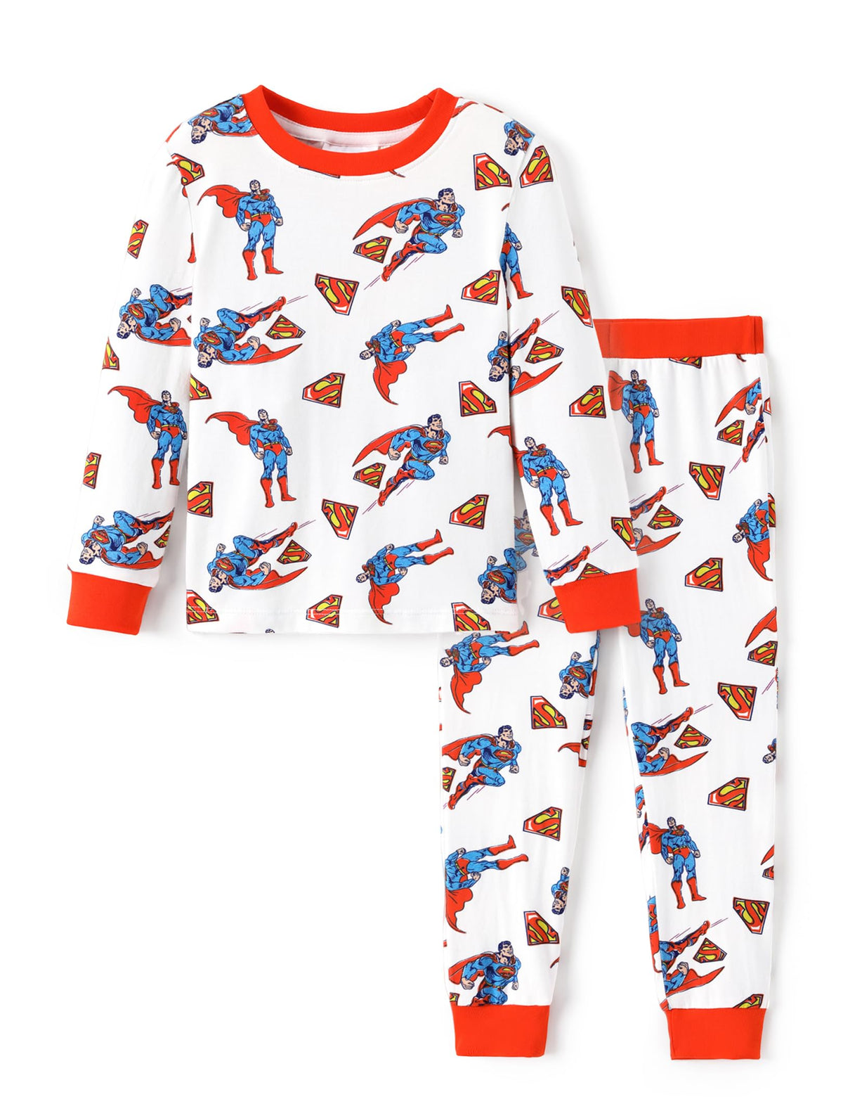 DC Comics Justice League Viscose from Bamboo Boy Superman Batman Pajama Set