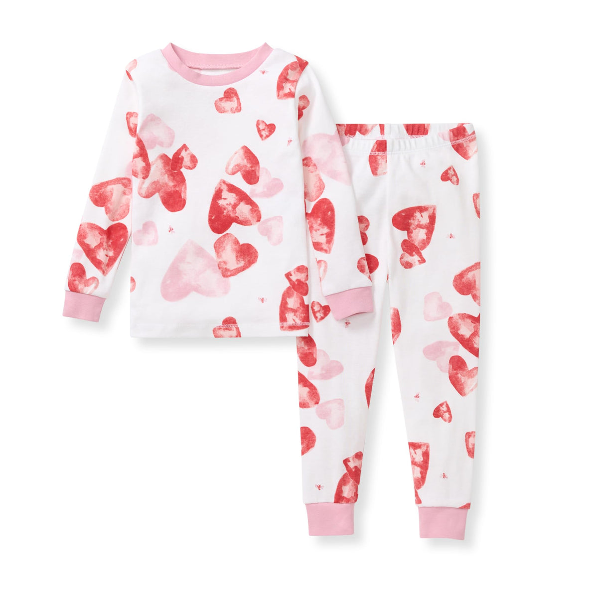 Burt's Bees Baby Girls Organic Cotton Pajamas, Toddler PJ Set, 2-PC