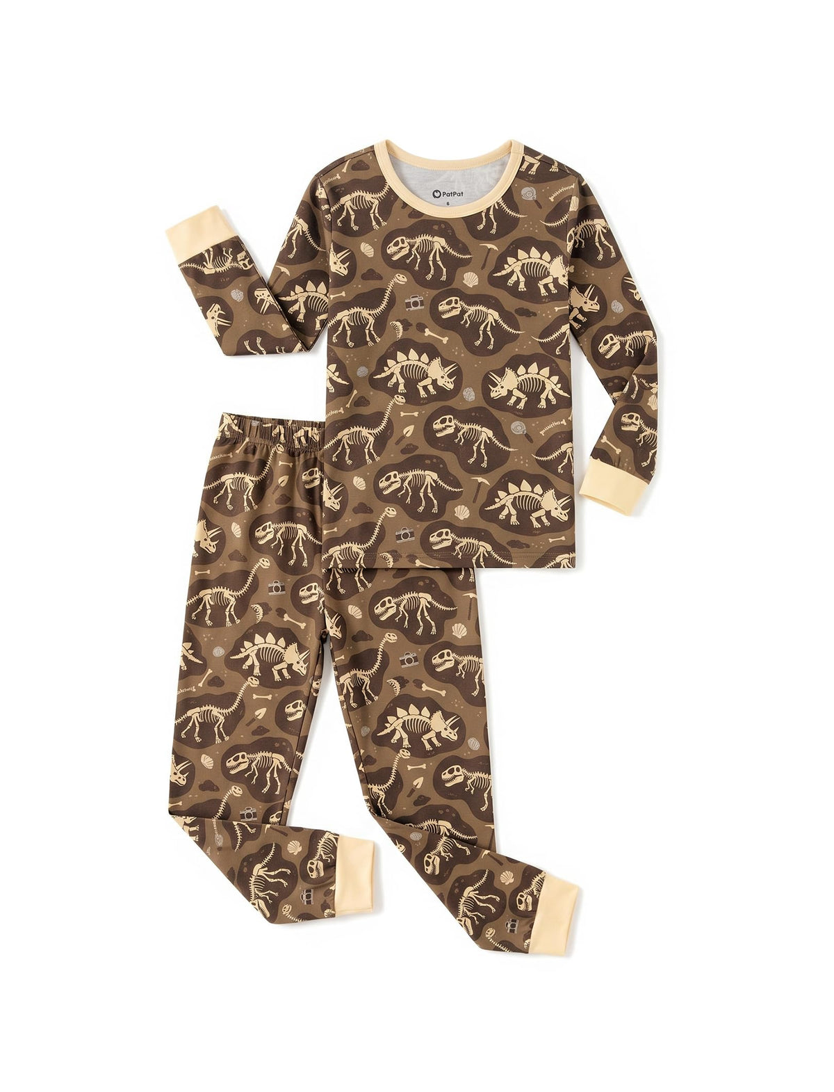 PATPAT Boys Pajamas Short Sleeve T-Shirt and Shorts 2-Piece Sleepwear