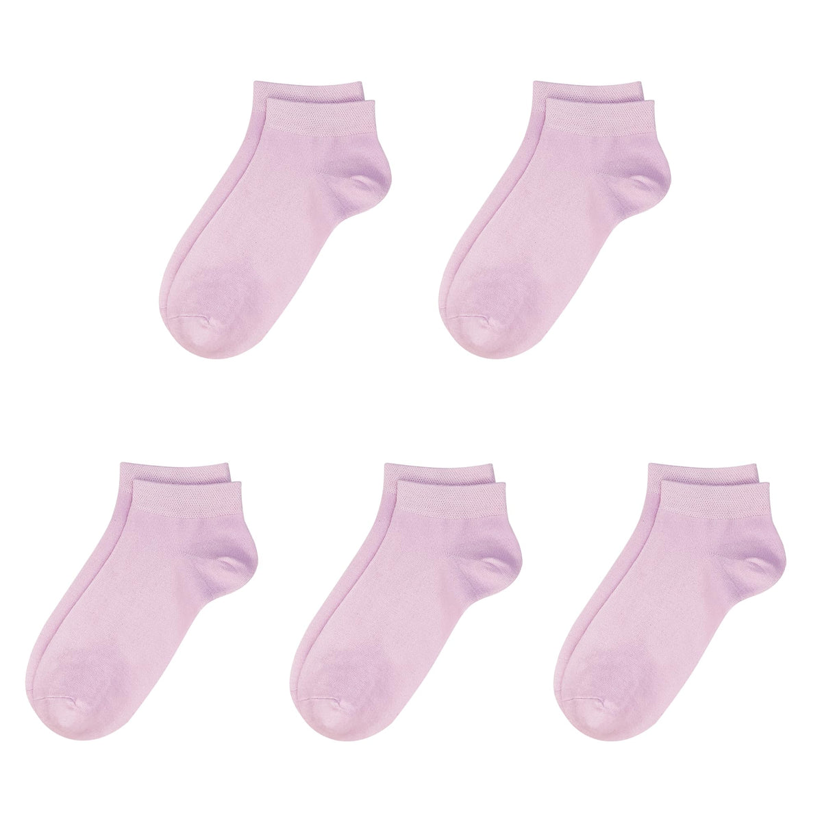 SERISIMPLE Viscose Bamboo School Socks Ankle Super Soft Kids Socks Stretch Cuffs Athletic Socks Odor Anti-odor 5 Pairs