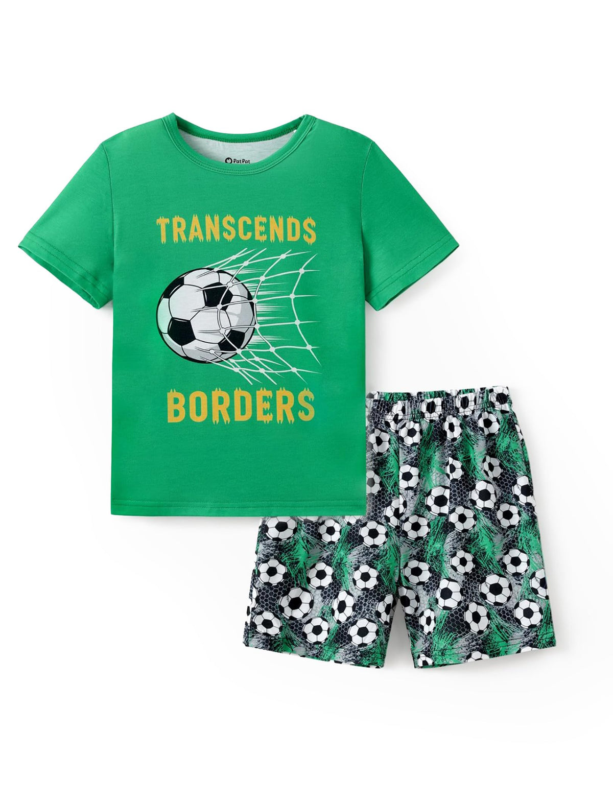 PATPAT Boys Pajamas 2 Piece PJs Set T-shirts with Shorts 6-12 Years