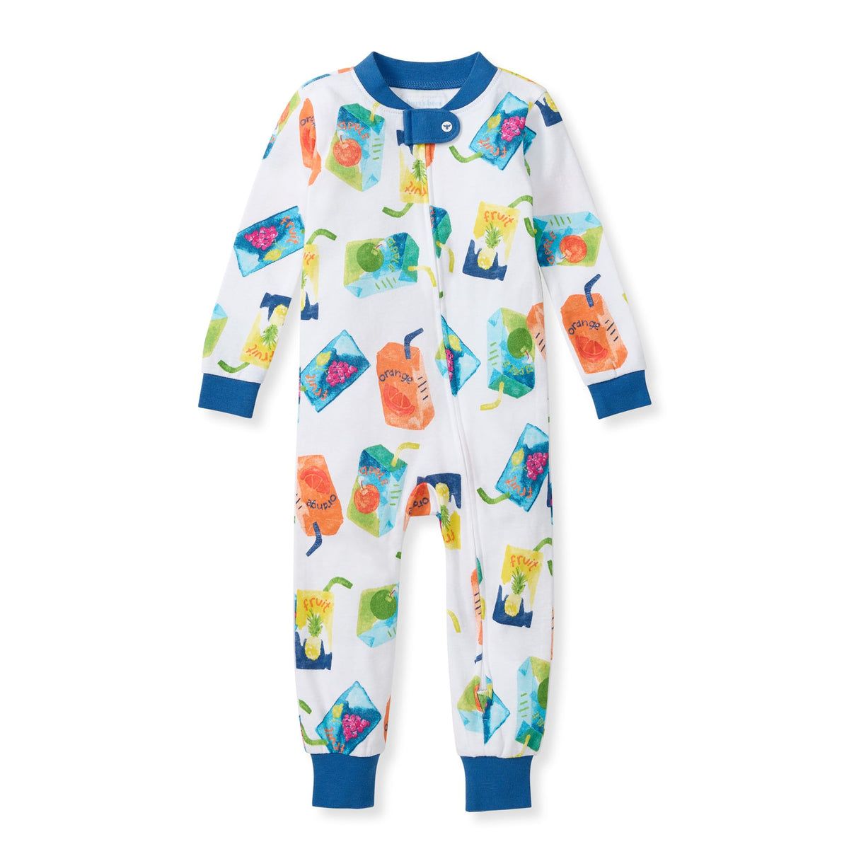 Burt's Bees Baby Boys Footless Pajamas, Sleep and Play Loose Fit, 100% Organic Cotton Soft One-piece PJs, Sizes NB to 6-9 Months