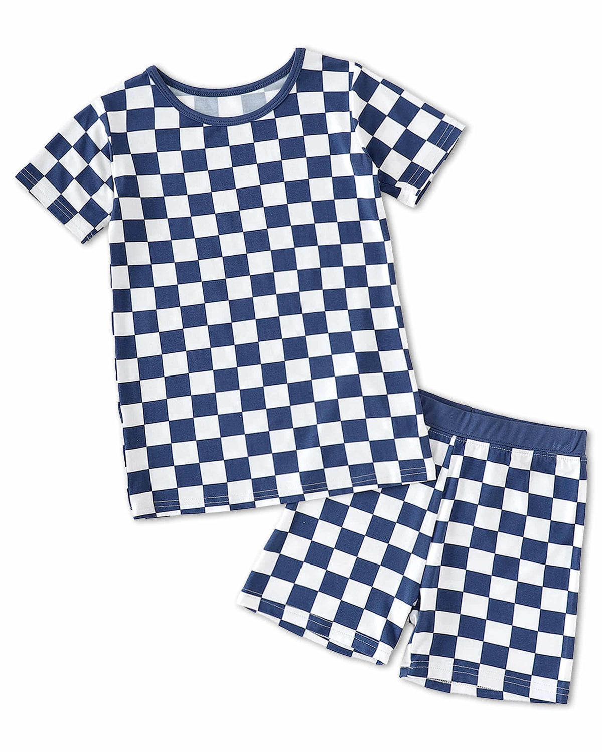 OPAWO Bamboo Pajamas Toddler Boys Summer Pajama Sets Kids Pjs 12M-8Y