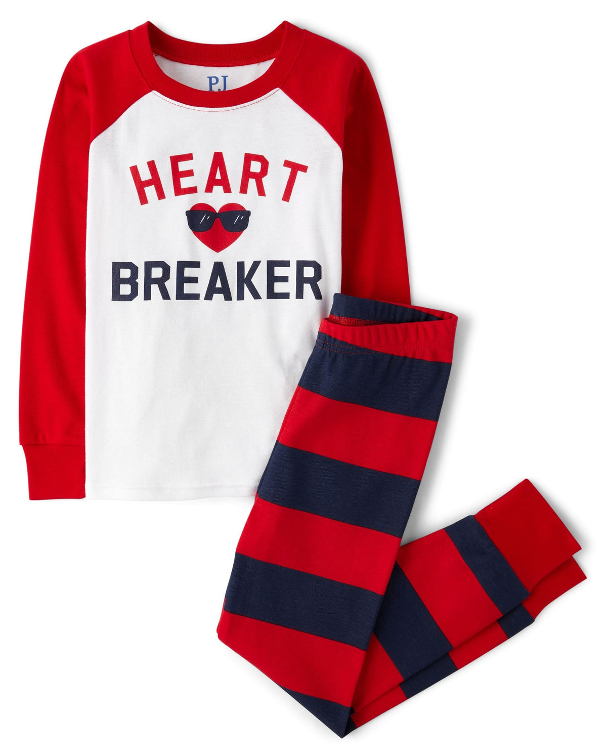 The Children's Place Boys' 100% Cotton Long Sleeve Top and Pants,2 Piece Pajama Set