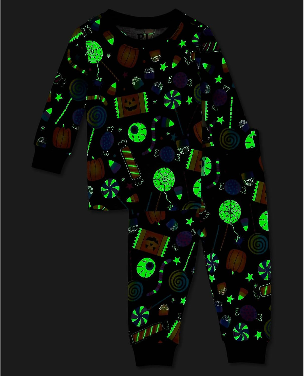 The Children's Place Baby and Kids' Sibling Matching Halloween and Holiday Pajama Sets, Cotton