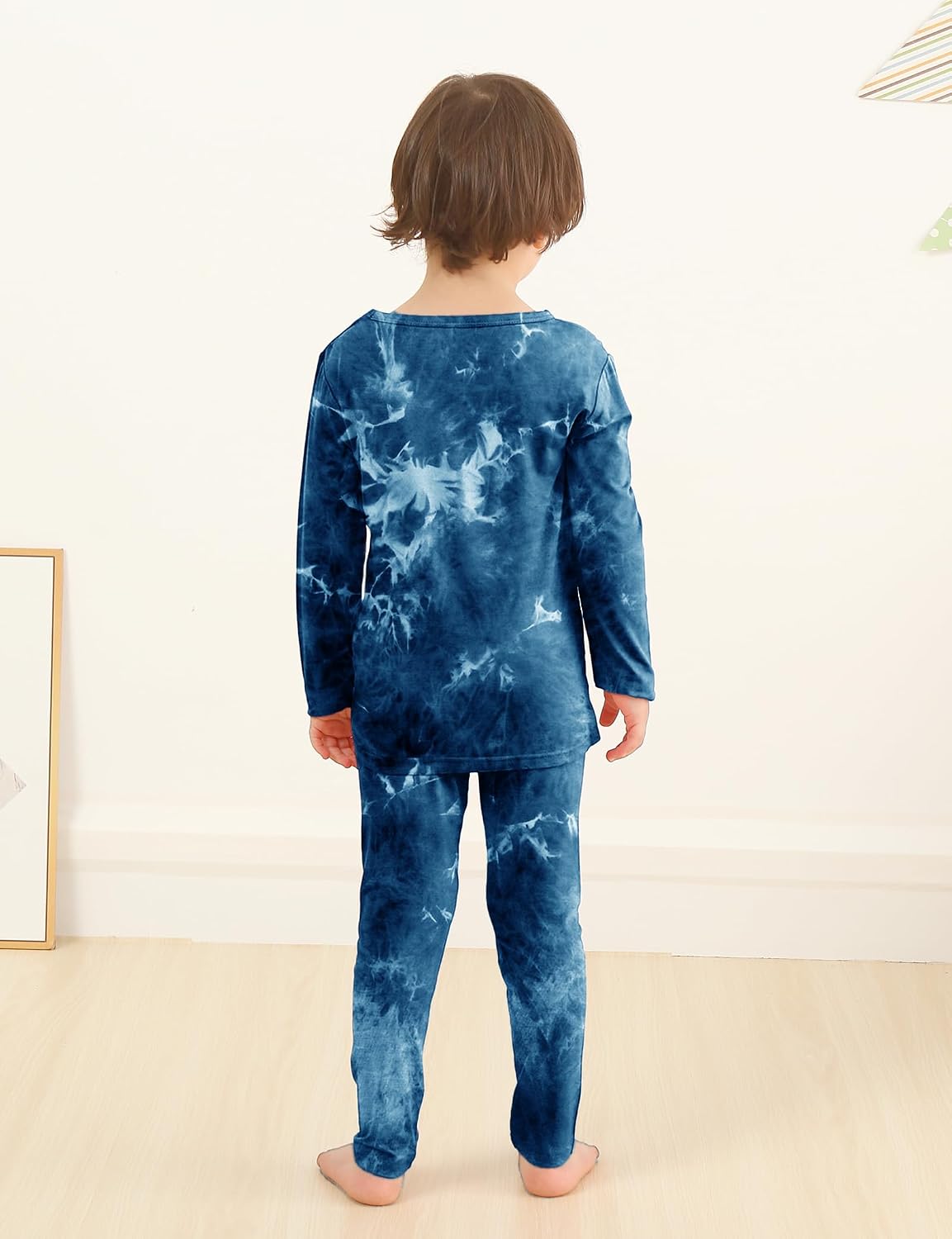 Jimonda Kids Toddler Bamboo Rayon Pajamas Set Boys Girls Pjs