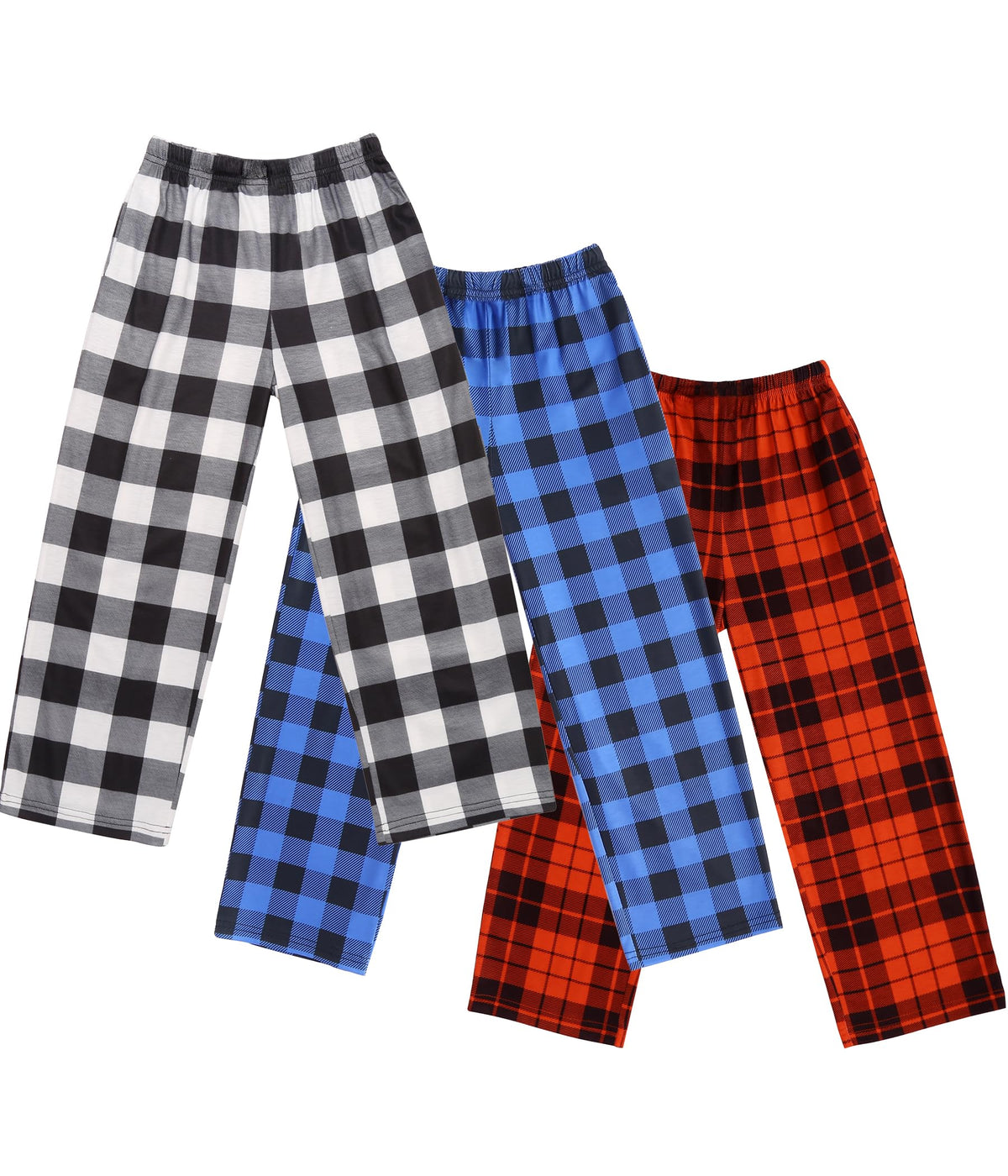 Ekouaer Boys Pajama Pants 3 Pack Sleep Kids Pajama Bottoms