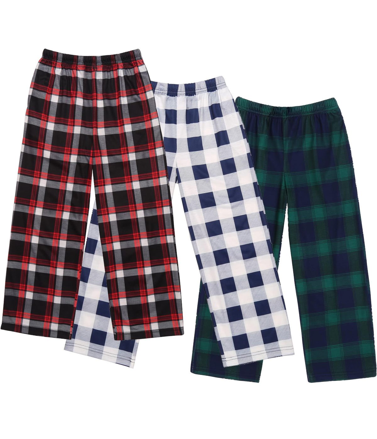 Ekouaer Boys Pajama Pants 3 Pack Sleep Kids Pajama Bottoms