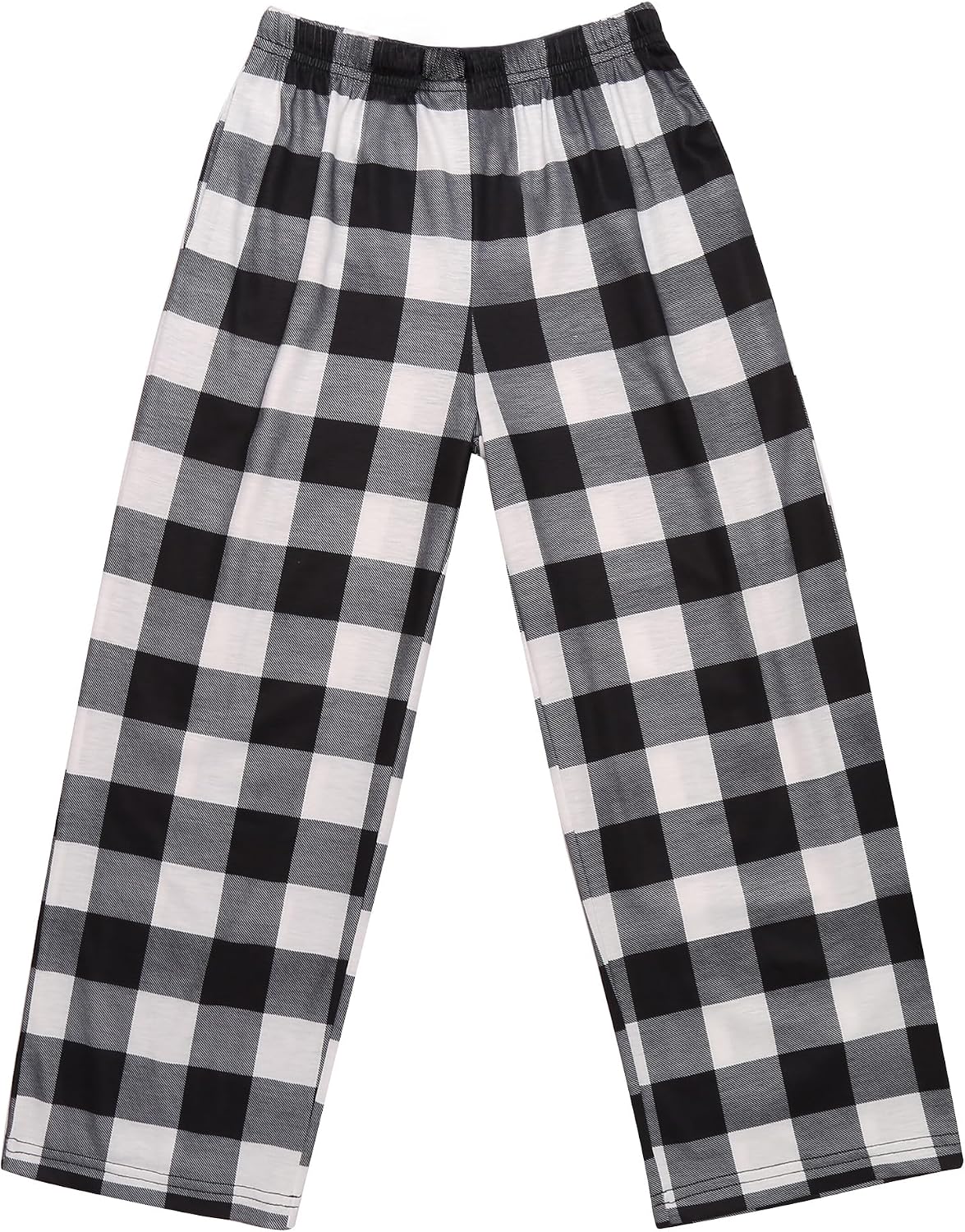 Ekouaer Boys Pajama Pants Plaid Bottoms Comfy Elastic Waist Pjs Bottoms