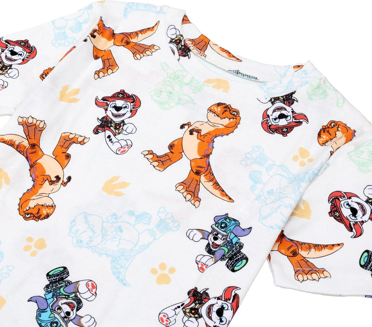 Nick Boys' 4-piece Snug-fit Matching Cotton Pajama Set, Soft & Cute for Kids