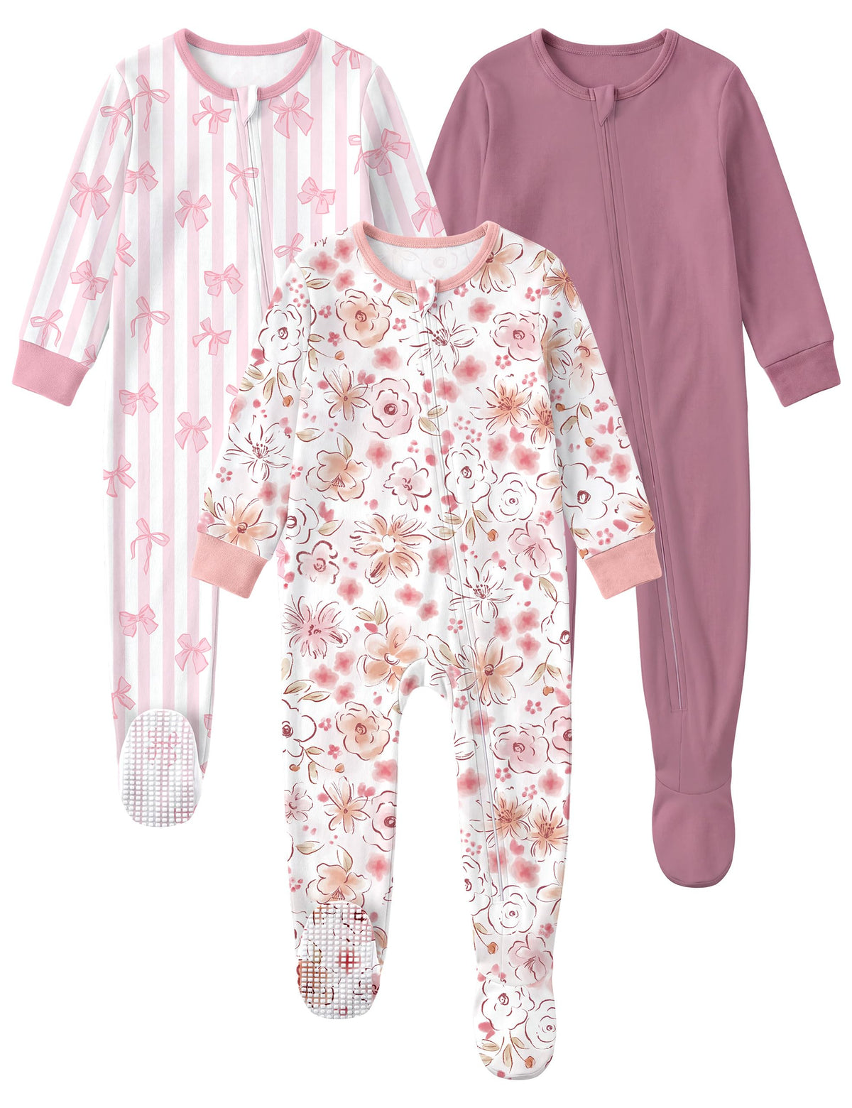 Yoofoss Toddler Pajamas 100% Organic Cotton Baby Sleepers for Boy Girl