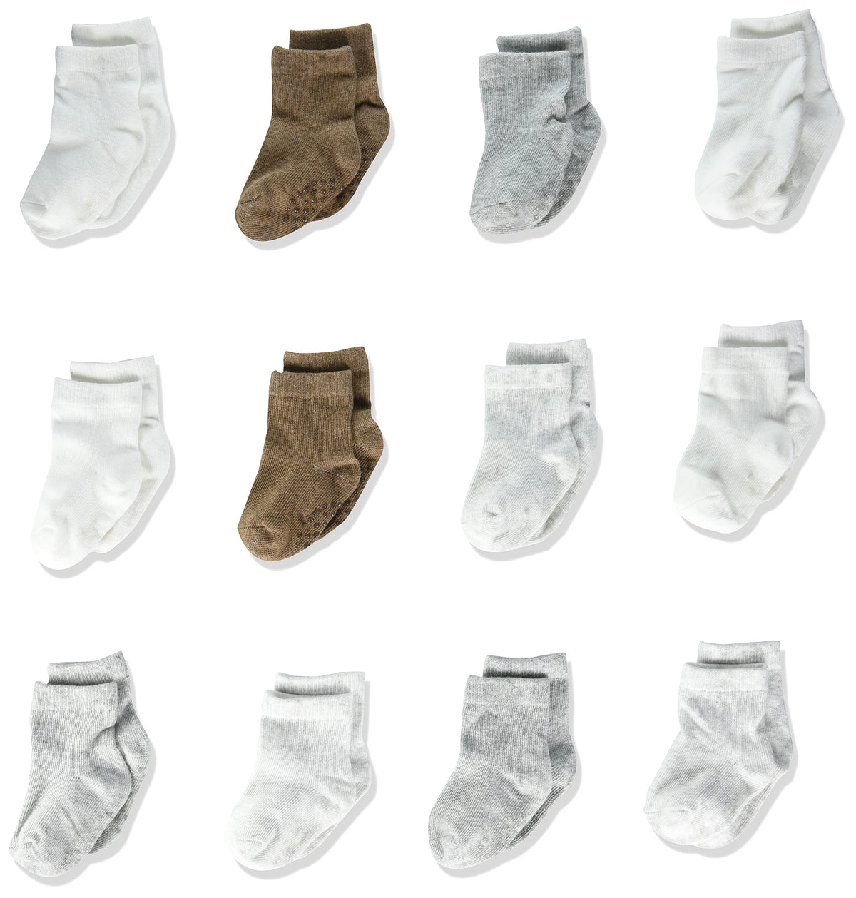 Simple Joys by Carter's baby-boys 12-pack Neutral Sock Low