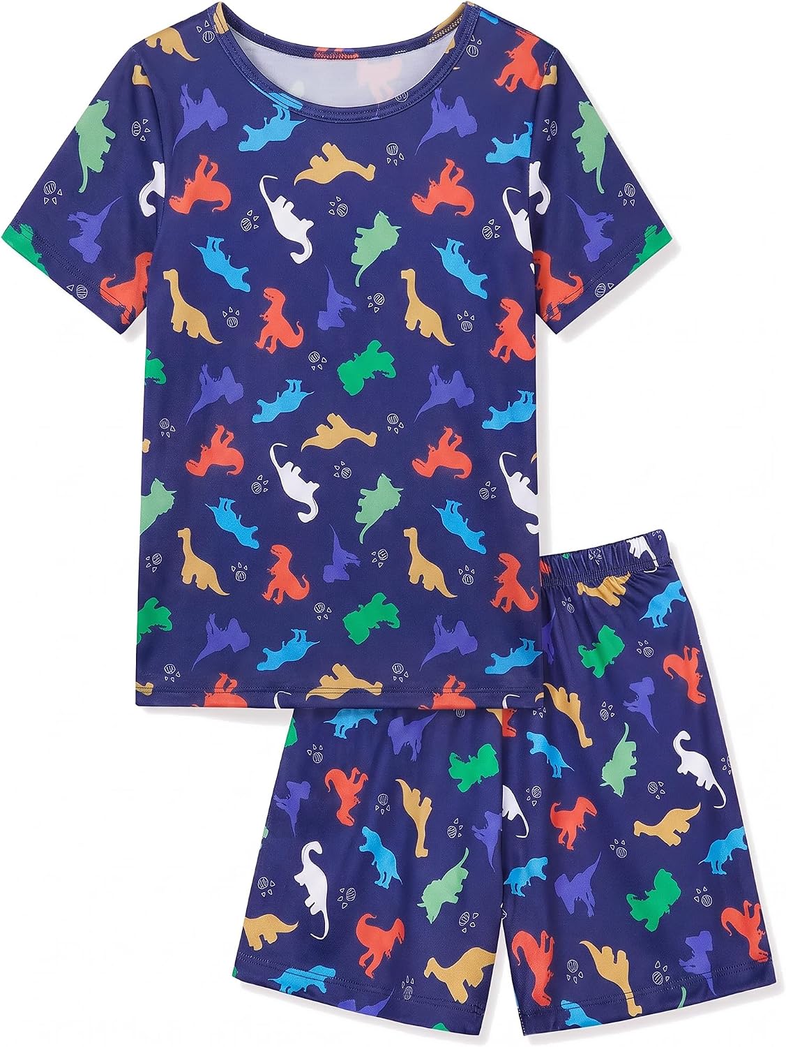 ICOSY Boys Pajamas Set, Soft and Breathable Pjs for Toddler Kids 2-9Y