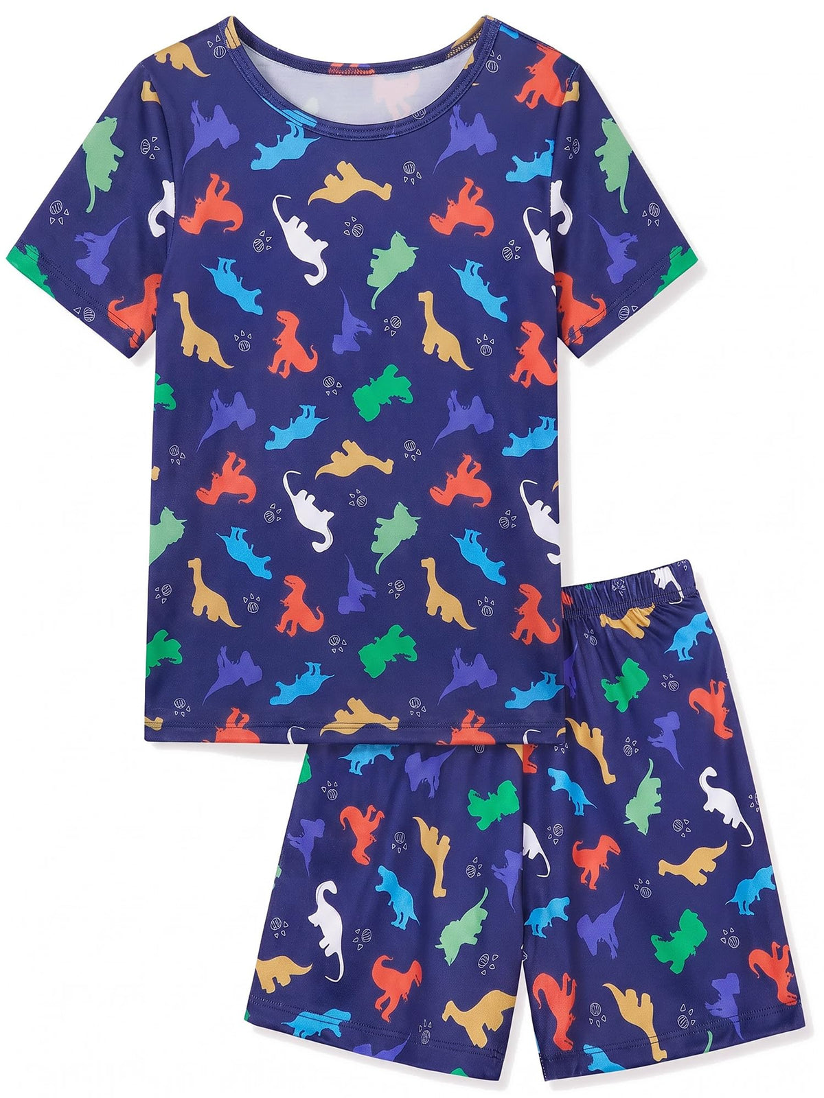 ICOSY Boys Pajamas Set, Soft and Breathable Pjs for Toddler Kids 2-9Y
