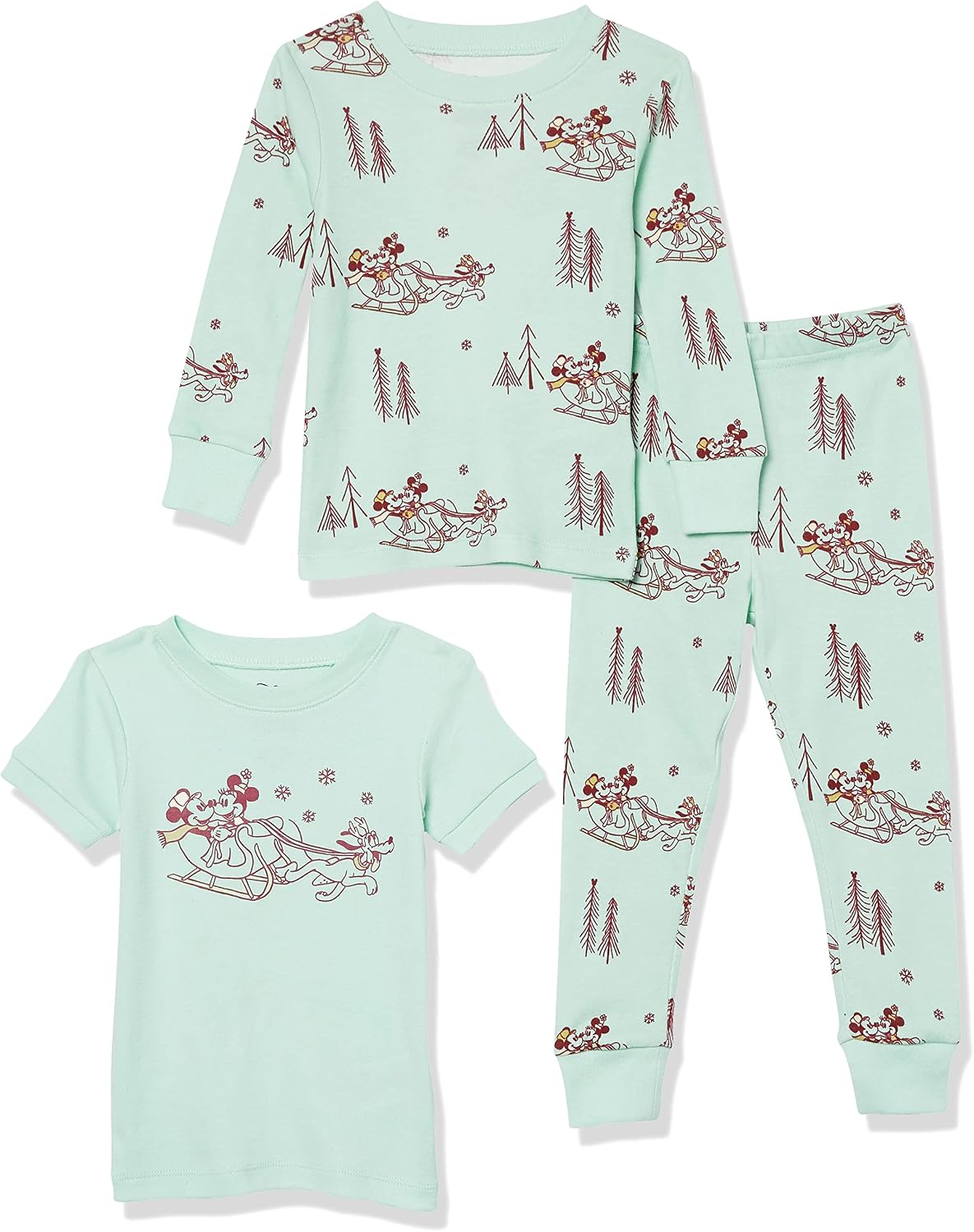 Amazon Essentials Disney | Marvel | Star Wars Boys and Toddlers' Snug-Fit Cotton Pajama Sleepwear Sets