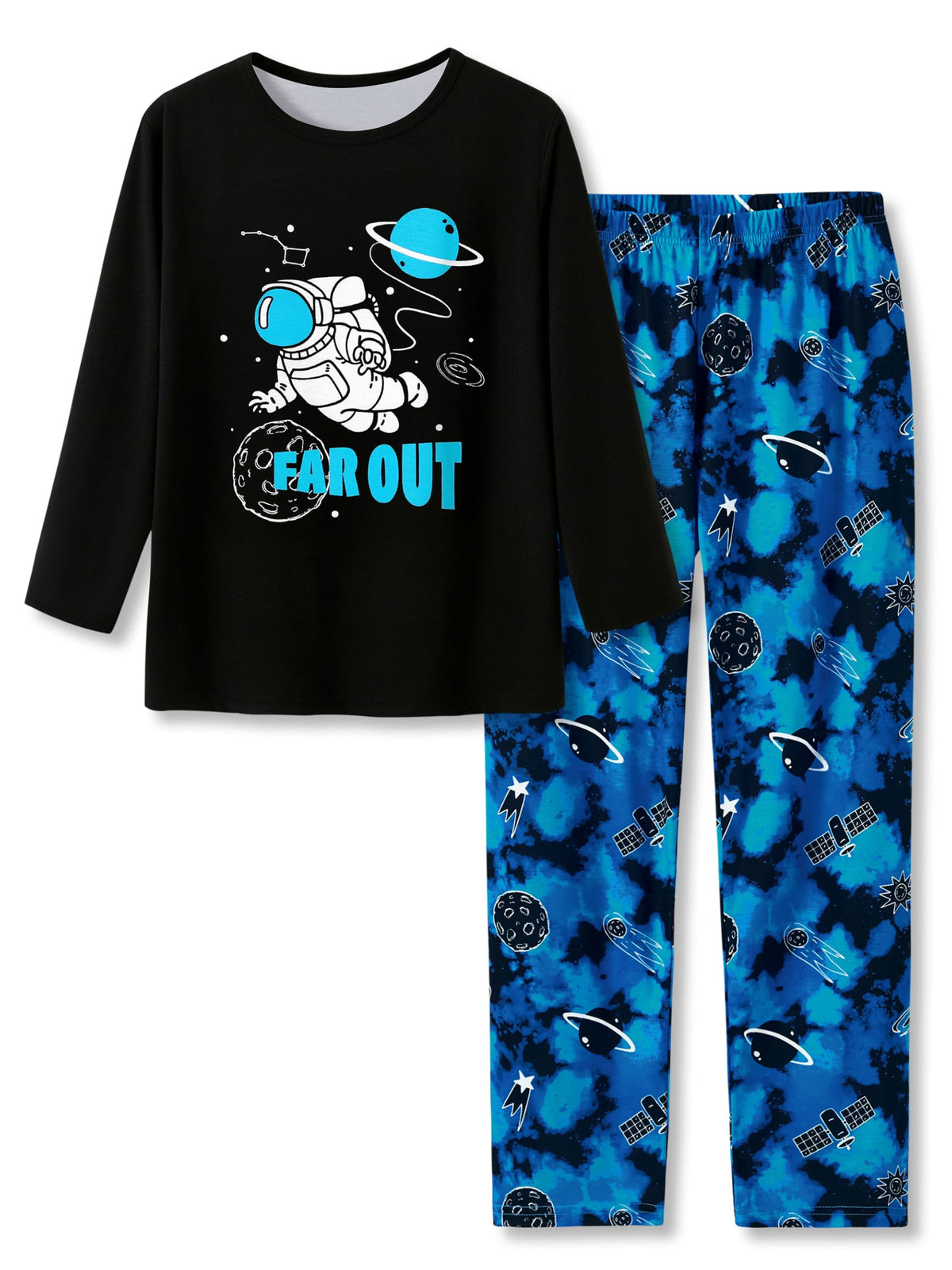 Beezizac Boys Pajamas Game/Ninja/Dinosaur Long Sleeve & Pants PJ Size 6-18