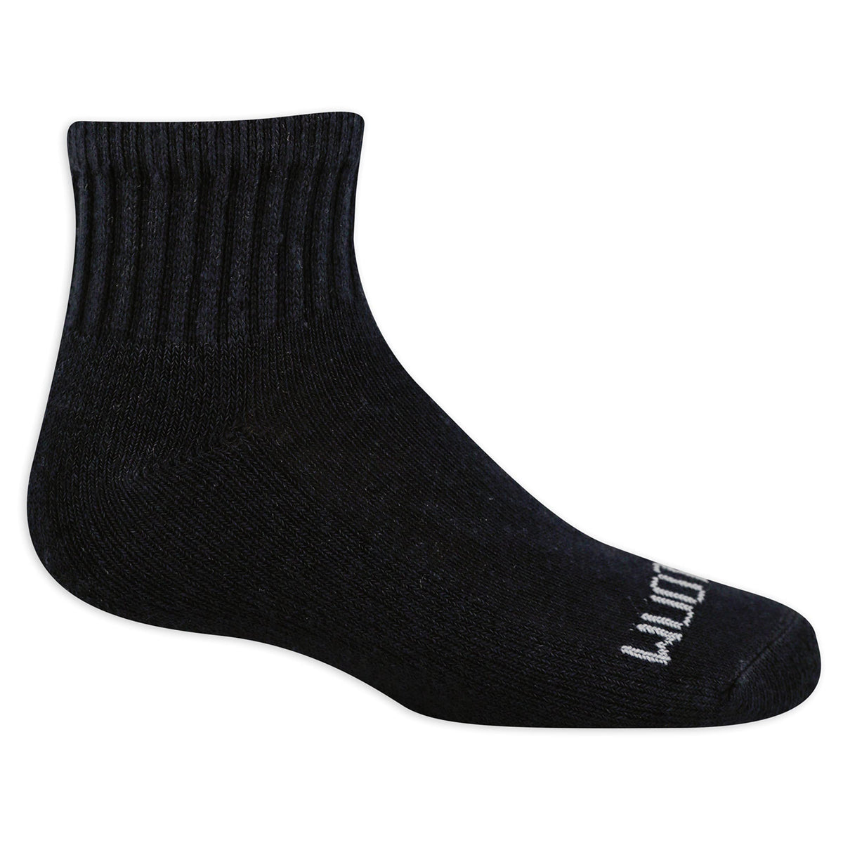 Fruit of the Loom Boys' Dual Defense Ankle Socks (10 Pack)
